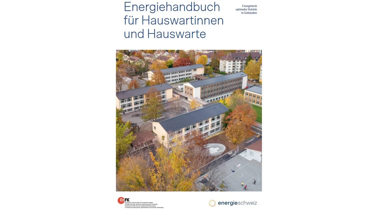 Energiehandbuch für Hauswartinnen