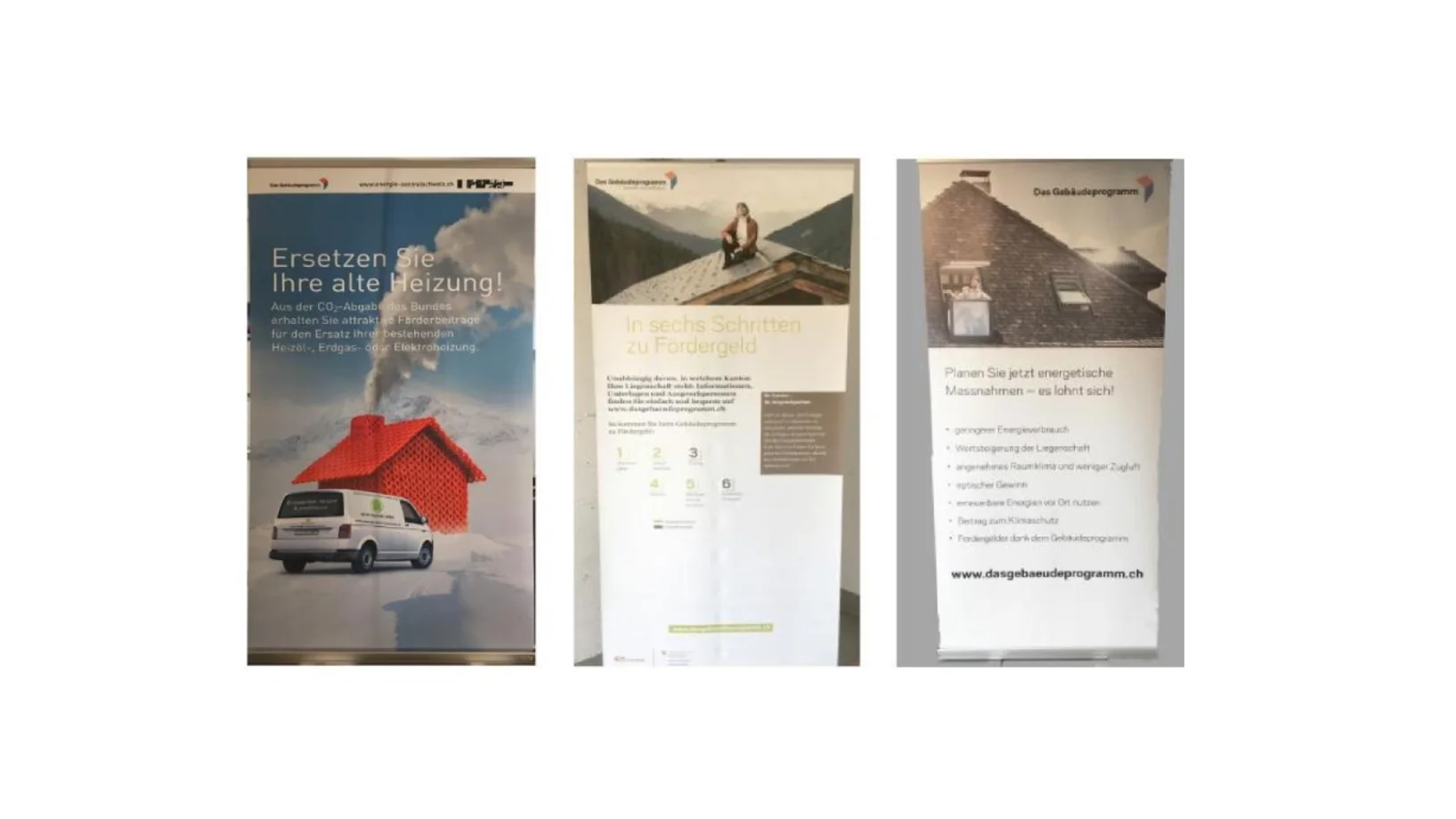 Roll-ups Gebäudeprogramm